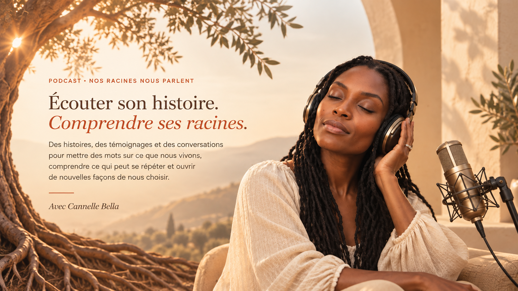 Nos racines nous parlent - Podcast de Cannelle Bella